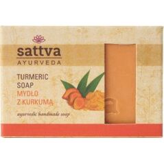 Sattva MYDŁO W KOSTCE DO CIAŁA KURKUMA 125 g SATTVA