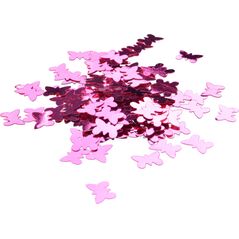 Arpex Dekoracyjne motylki/kwiatuszki plastikowe (WN0156)
