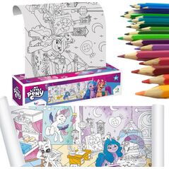 Dodo Zestaw Do Malowania Kolorowanka W Rolce Kucyki Konie My Little Pony