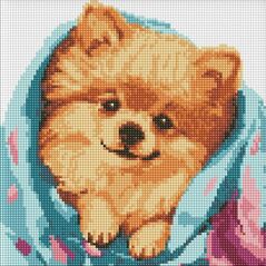 Norimpex Diamentowa mozaika - Szczę¶liwy szpic 30x30cm