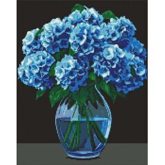 Norimpex Diamentowa mozaika - Bukiet hortensji 40x50cm