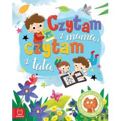 Aksjomat Czytam z mamą tatą niebieska