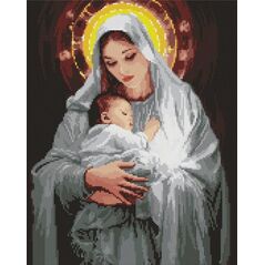 Norimpex Diamentowa mozaika - Czuło¶ć matki 40x50cm