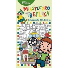 Monumi Kolorowanka XXL. Miasteczko Treflika