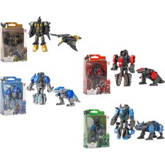 Trifox ROBOT DINOZAUR METALOWY 4 WZORY 1szt