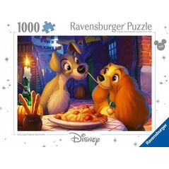 Ravensburger Puzzle 1000 Disney Classics Zakochany kundel