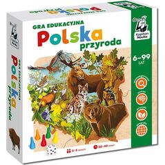 Kapitan Nauka Polska przyroda. Gra edukacyjna gra przyrodnicza dla całej rodziny GR0708