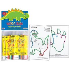 Woskowe sznureczki Party Dino