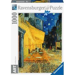 Ravensburger Puzzle 1000 Art Taras kawiarni w nocy