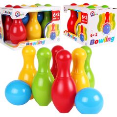 Technok Gra W Kręgle Bowling Zestaw Do Gry Zręcznościowej Kule Dla Dzieci
