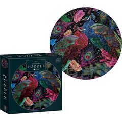 Interdruk Puzzle okrągłe secret garden 500 el Interdruk