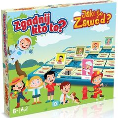 Gra Zgadnij kto to? Jaki to zawód? Winning Moves