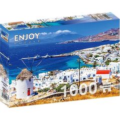 Puzzle 1000 Wyspa Mykonos, Grecja