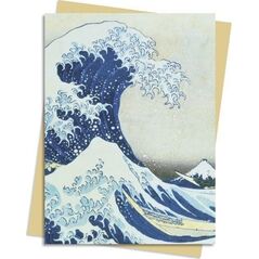 Karnet B6 Wielka fala w Kanagawie Hokusai Katsushi