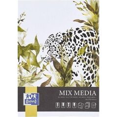 Blok artystyczny A5/50K mix media 225g klejony