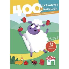 400 zabawnych naklejek. Owieczka