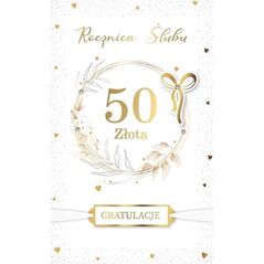 Karnet Rocznica Ślubu