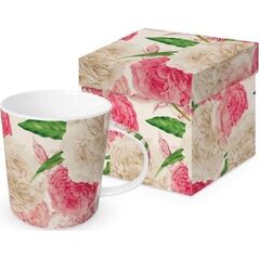 Kubek porcelanowy Peonie 350ml