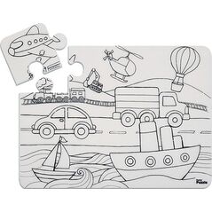 Puzzle Pojazdy Funny Mat STRIGO