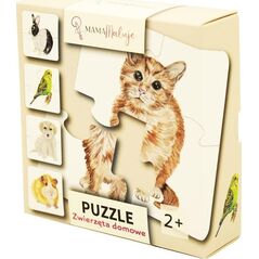 Puzzle 4-elementowe Zwierzęta domowe