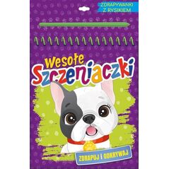 Wydrapyanka Wesołe szczeniaczki Buldog