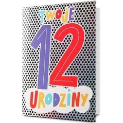 Karnet Urodziny 12