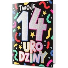 Karnet Urodziny 14