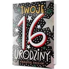 Karnet Urodziny 16