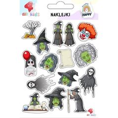 Naklejki dla dzieci Halloween 2