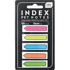 Zakładki indeksujące Pet Strzałki Neon 125szt