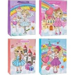 Torebka Pop-Up 3D Girl 18x24x8cm mix ROZETTE
