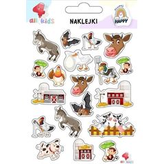 Naklejki dla dzieci Farma zwierzęta 2