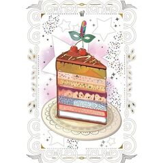 Karnet 12x18cm + koperta Ciacho