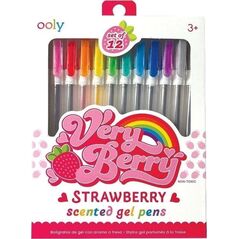 Długopisy żelowe pachnące Very Berry 12szt