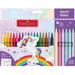 Flamastry Unicorn 18+6 kol.