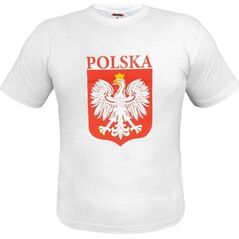 Koszulka z nadrukiem biała M
