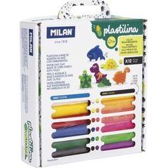 Plastelina z akcesoriami Wild Life 12 kol MILAN