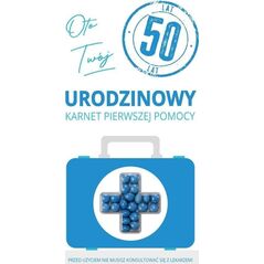 Karnet urodziny 50