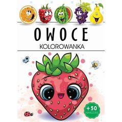 Kolorowanka. Owoce