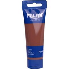 Farba akrylowa w tubce 75ml ziemisty brąz MILAN