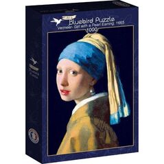 Puzzle 1000 Dziewczyna z perłą, Vermeer