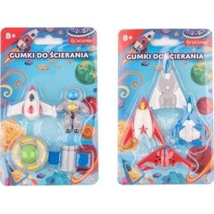 Gumki do ścierania 6szt samoloty