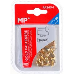 Ćwieki ozdobne złote 19mm x 30szt