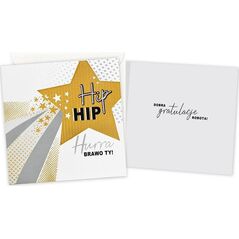 Karnet Hip hip hurra (gwiazdki)