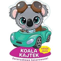 Zwierzakowe kolorowanki. Koala Kajtek