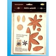 Szablon figurowy do quillingu 14.5x19cm