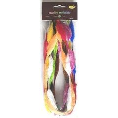 Druty chenille kolorowe 50cm 10szt