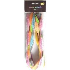 Druty chenille kolorowe pastel 50cm 10szt
