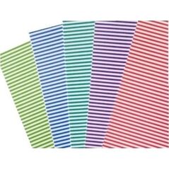 Karton obustronny pepitka 300g 24x34cm 5 ark MIX