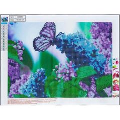 Diamentowa mozaika 5D - Butterfly 30x40 80889